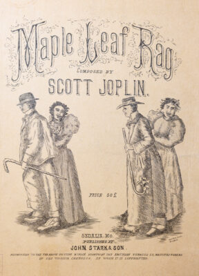 Maple leaf rag vintage sheet