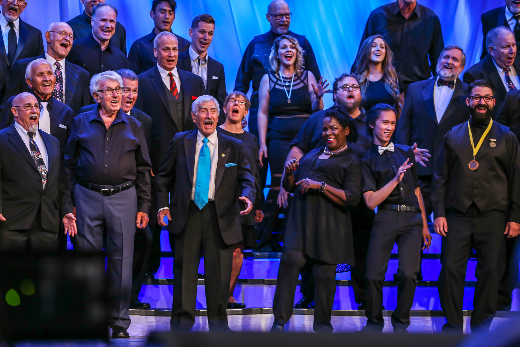 Everyone in Harmony chorus