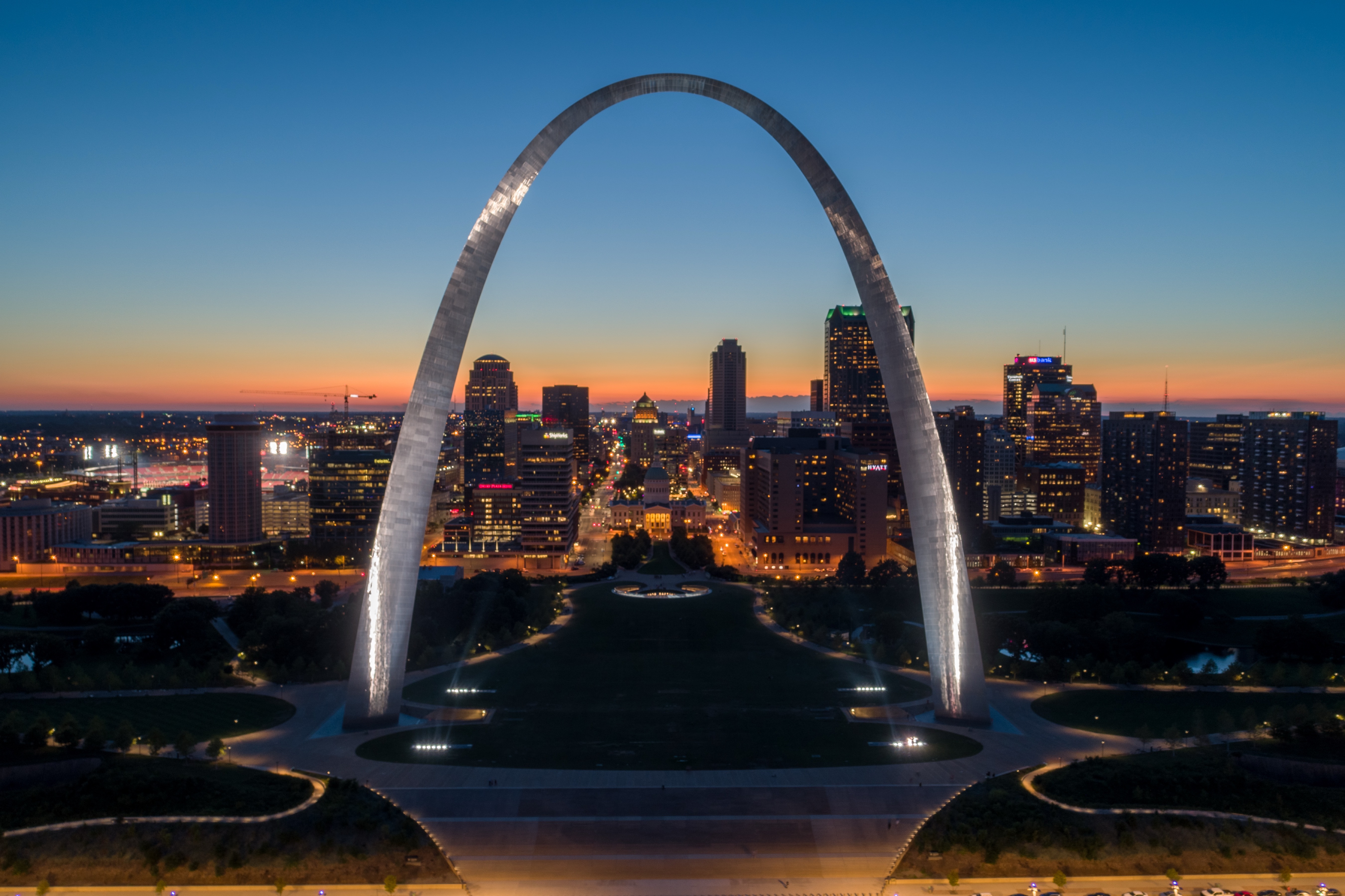 STL Arch city