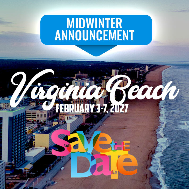 Midwinter 2027 Virginia Beach - Save the date!
